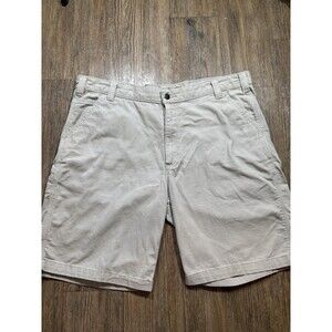 Carhartt Rugged Flex Shorts Men’s 40 Relaxed Fit Hickory Canvas Brown 102514-232